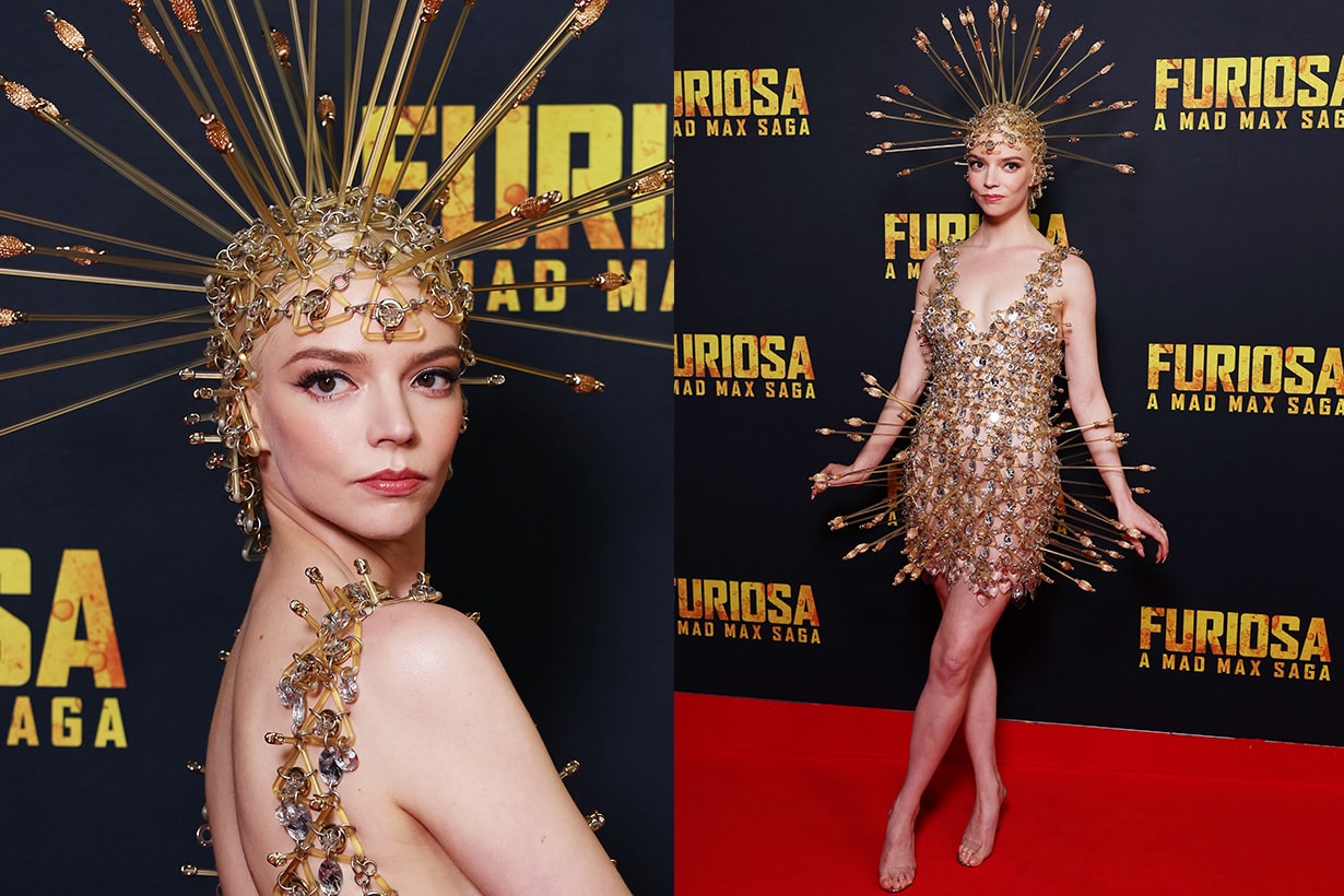 Anya Taylor-Joy Skipped Met Gala attends Furiosa premiere Style
