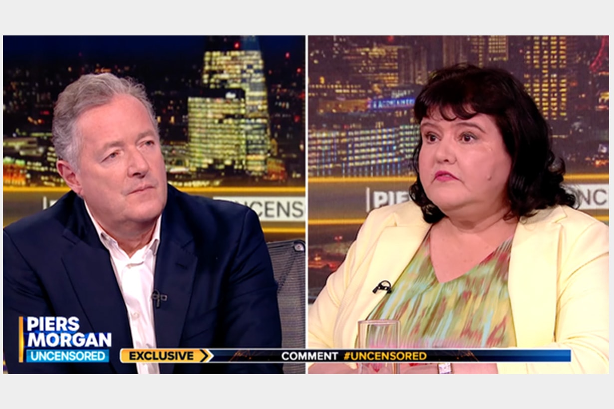 Netflix Baby Reindeer Richard Gadd Martha Fiona Harvey Piers Morgan