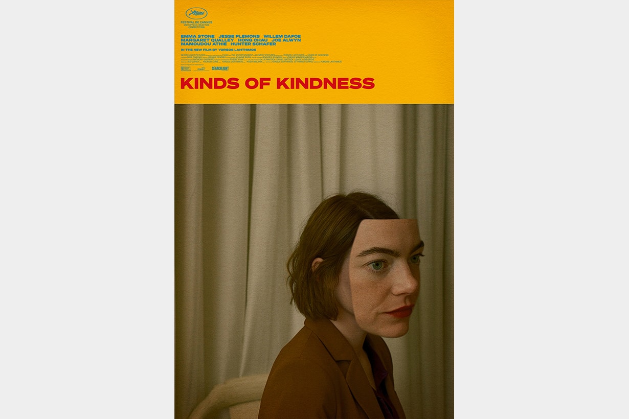 Kinds of Kindness Yorgos Lanthimos Emma Stone Movie poster