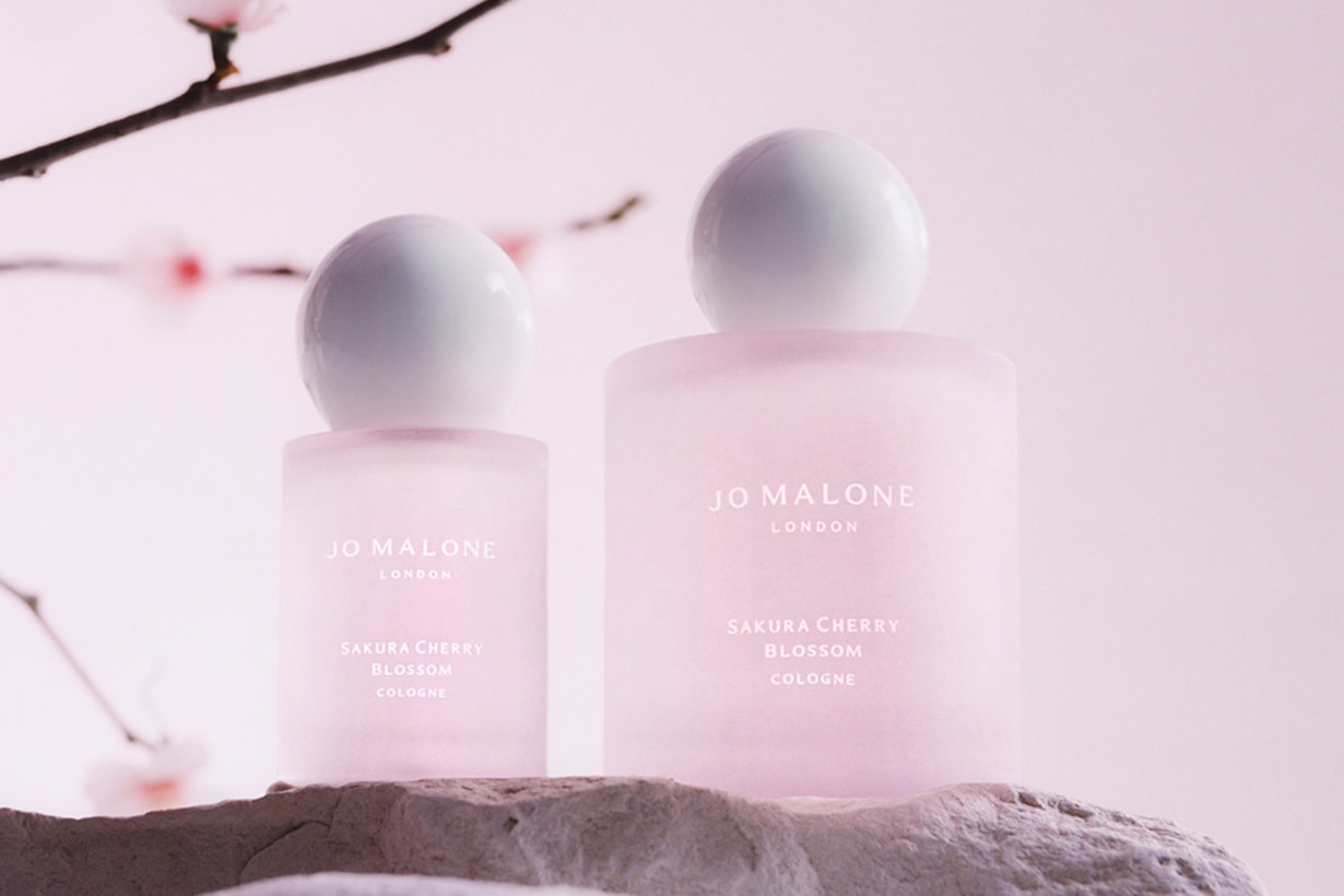 Jo Malone London Sakura Cherry Blossom Cologne Diptyque gold label Limited Collection