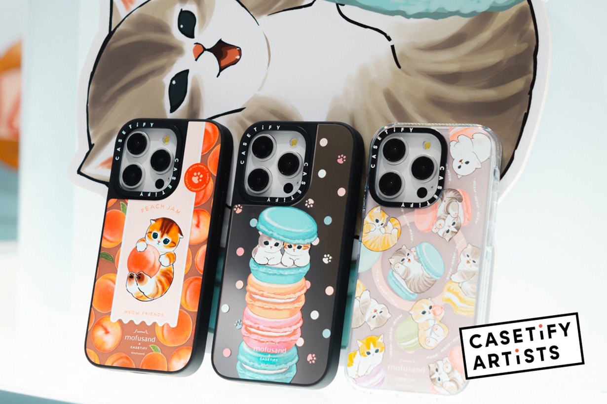 Masuki dunia kucing lucu Mofusand: CASETiFY x karakter kucing Jepang 8 Mofusand x CASETiFY Happy Tea Time dengan info Kolaborasi Mofusand 2024