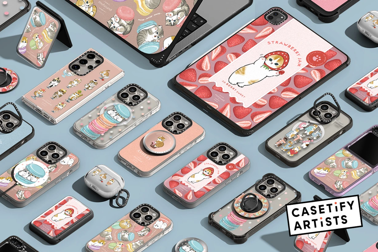 Mofusand x CASETiFY Happy Tea Time with Mofusand Collaboration 2024 info