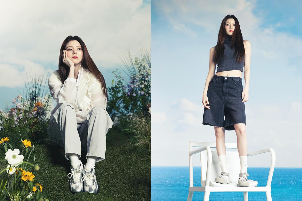 Fila Eschape Silver Moon Han So Hee Silver Sneakers Style