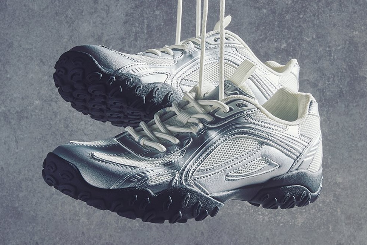 Fila Eschape Silver Moon Han So Hee Silver Sneakers Style
