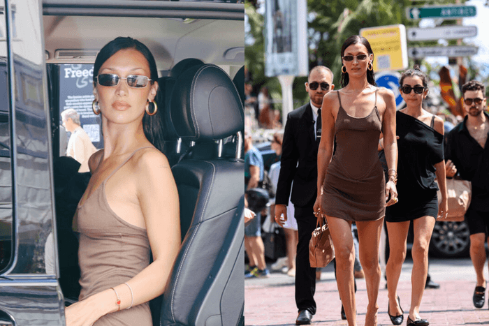 歐美辣妹入門款:Bella Hadid 坎城影展前的這套穿搭,看似簡單但回頭率 100%!