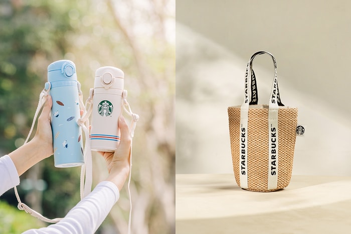 夏日的清爽海洋色!Starbucks 10+ 新品一次看:附背帶隨身瓶+棉麻手袋好好買!