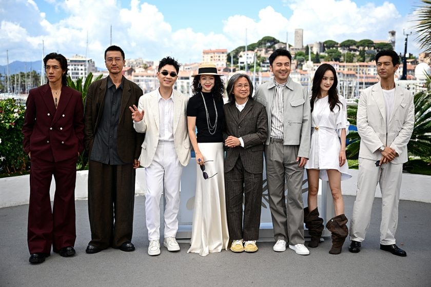 Zhang Ziyi cannes She's Got No Name red carpet gown movie