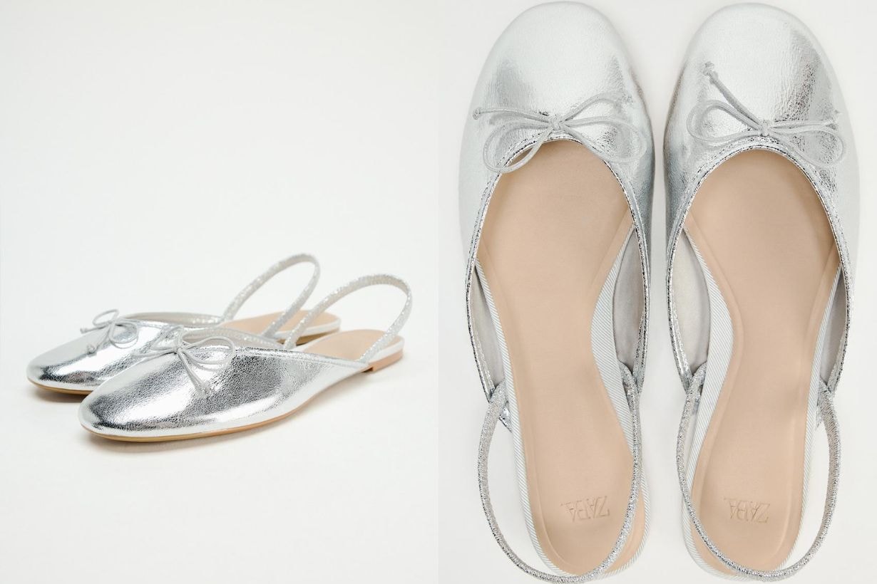 ZARA Ballerina Flats 2024ss