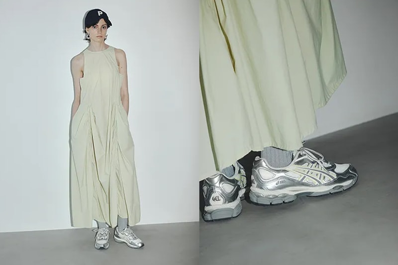 帥氣與仙氣交疊：迷人的時髦銀色調，ASICS for emmi 又一雙聯名美鞋登場！