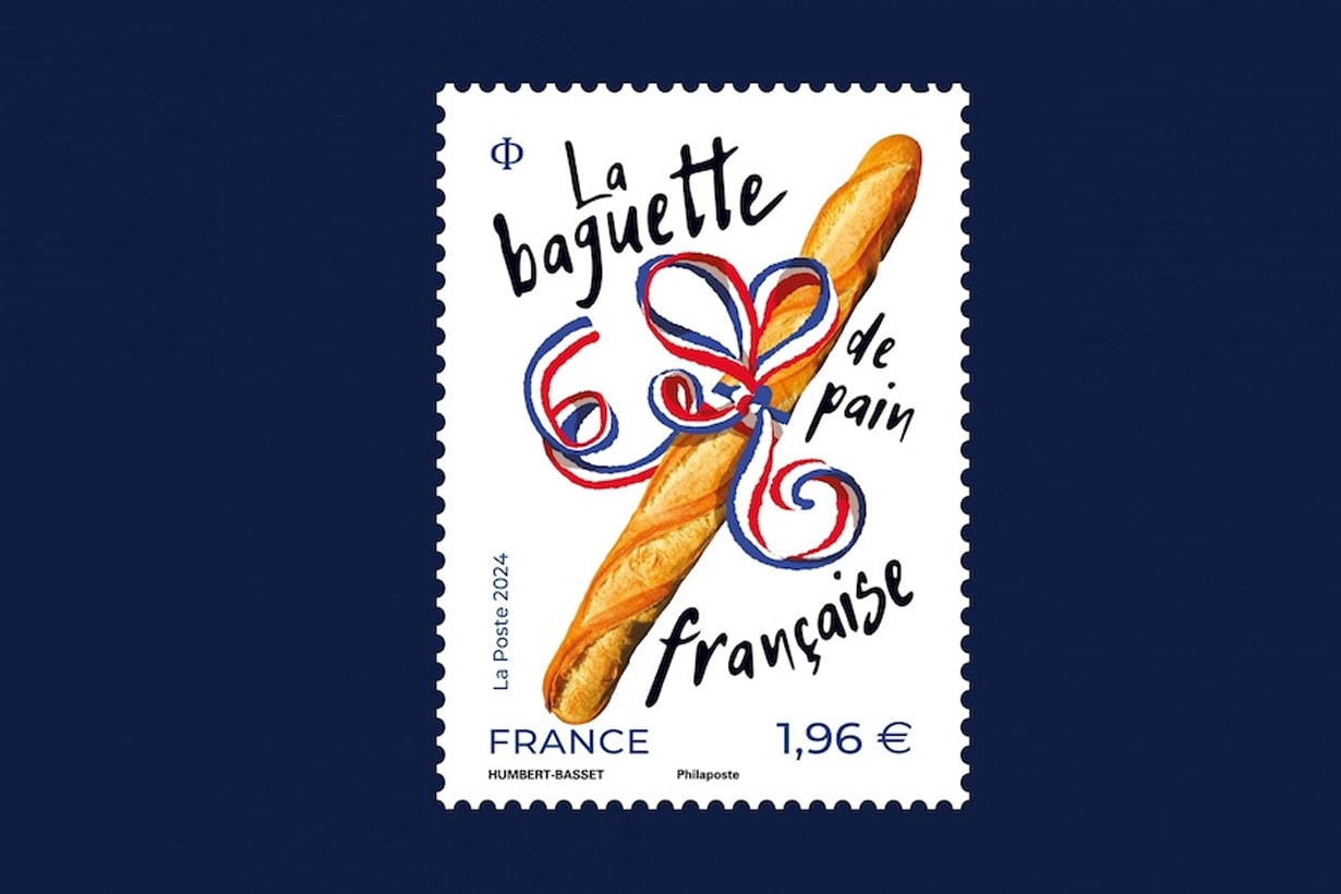 French culture Baguette de pain française La Poste