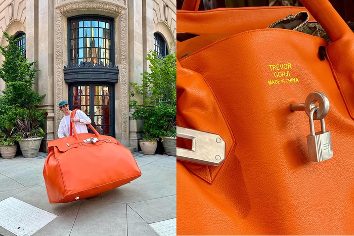 小心你的手袋照到放大燈:可以把整個人裝進去的巨型 Hermès Birkin 好療癒!