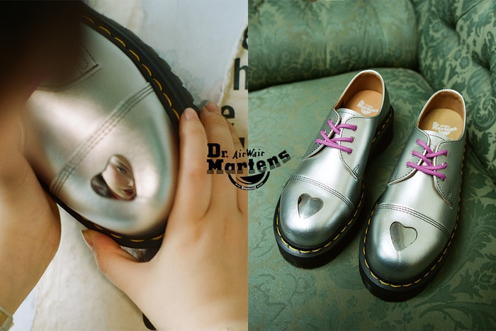 偷藏在龐克精神裡的可愛心型：Dr. Martens 首次聯名 MadeMe，這雙厚底鞋怎能不收！