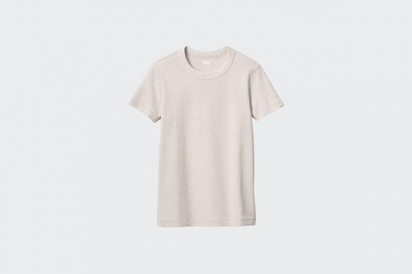 Uniqlo white t-shirt difference women how to pick compared summer