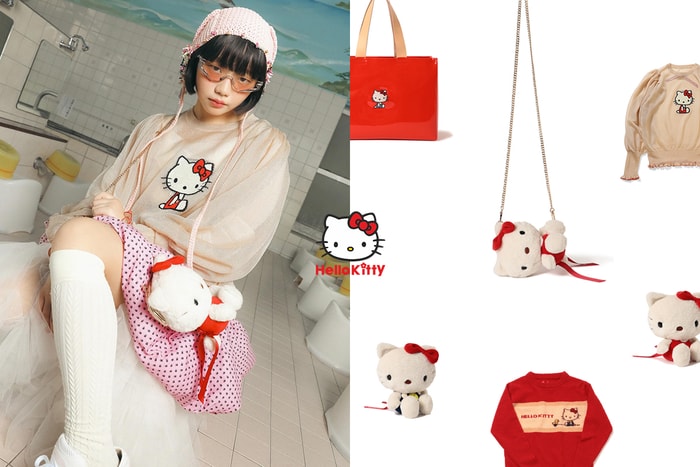 復古風 Hello Kitty 手袋讓人難以招架:聯名 BEAMS 慶祝 50 週年的新系列登場!