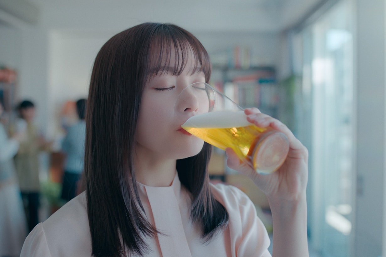 Asahi Popbee Circle Asahi Dry Crystal 啤酒