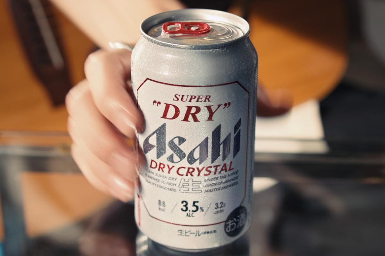 Asahi Popbee Circle Asahi Dry Crystal 啤酒