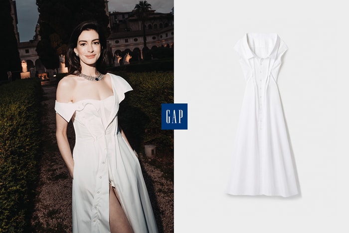 被 Anne Hathaway 穿紅了:Gap 同款白襯衫洋裝開賣,不到 3 個小時全售罄一空!
