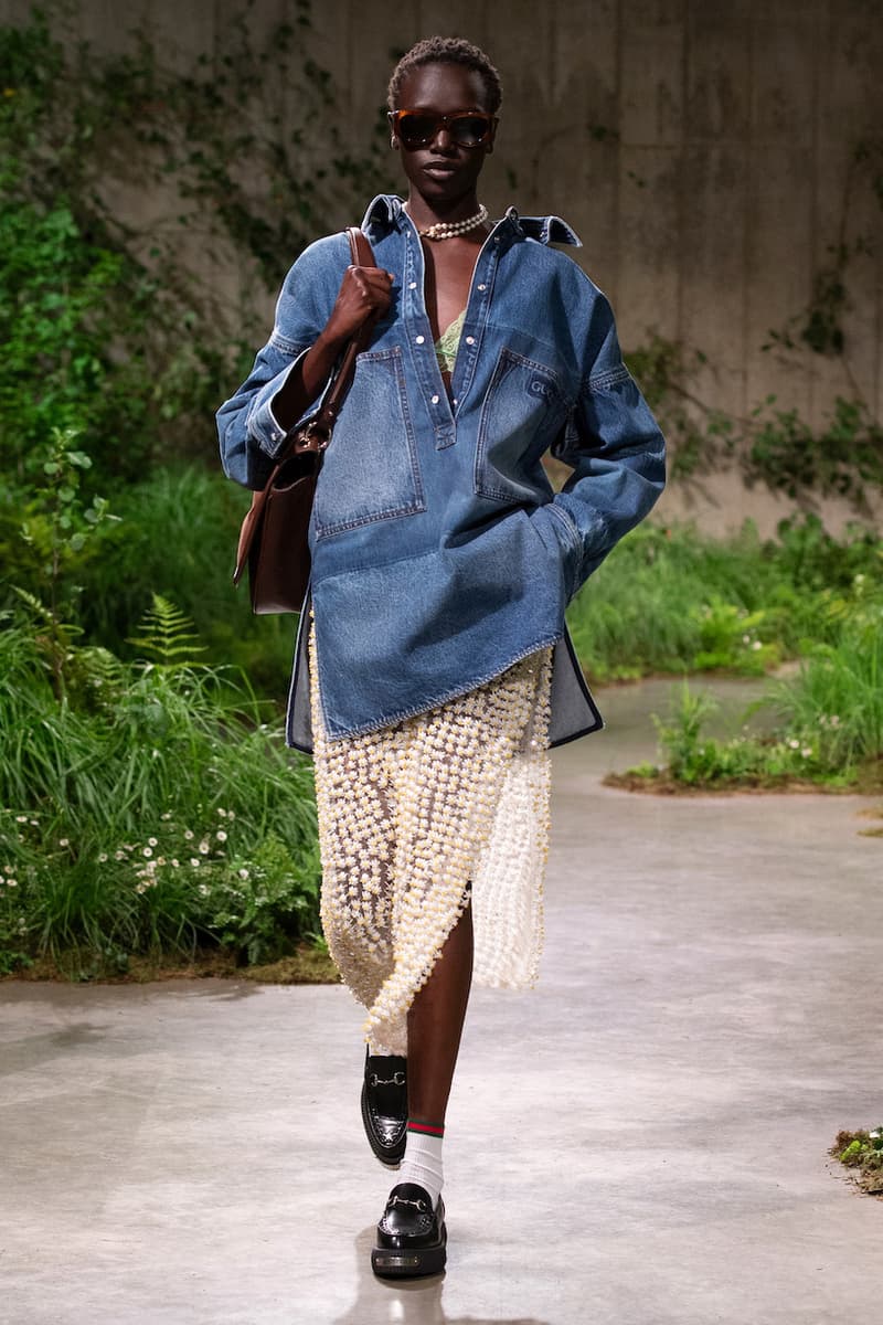 Gucci Cruise 25 Londra runway show full looks sabato highlight