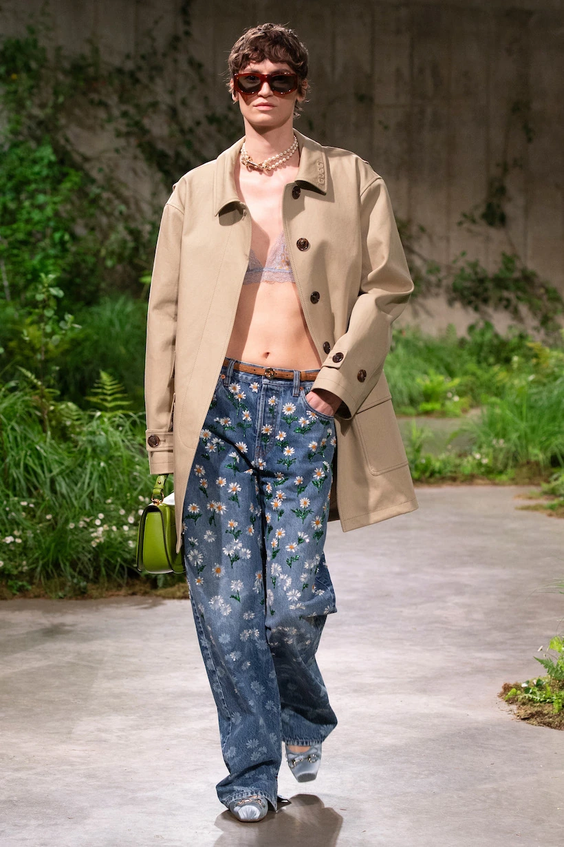 Gucci Cruise 25 Londra runway show full looks sabato highlight