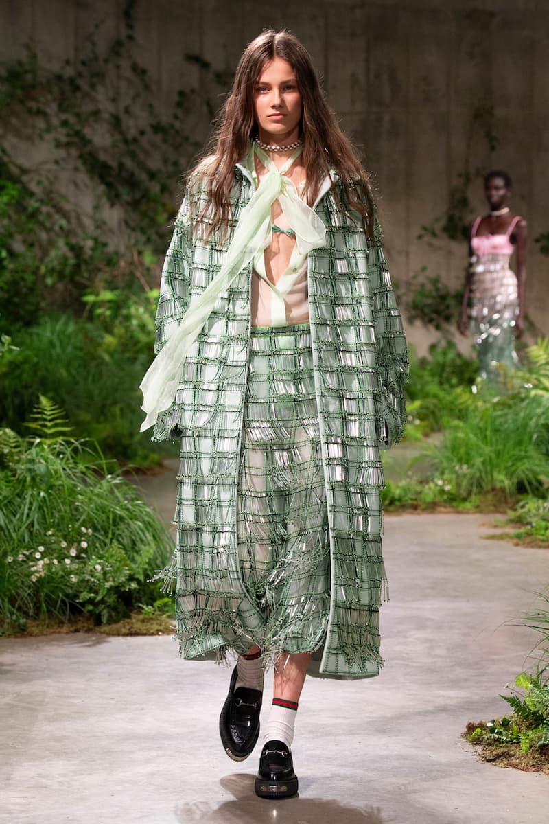 Gucci Cruise 25 Londra runway show full looks sabato highlight