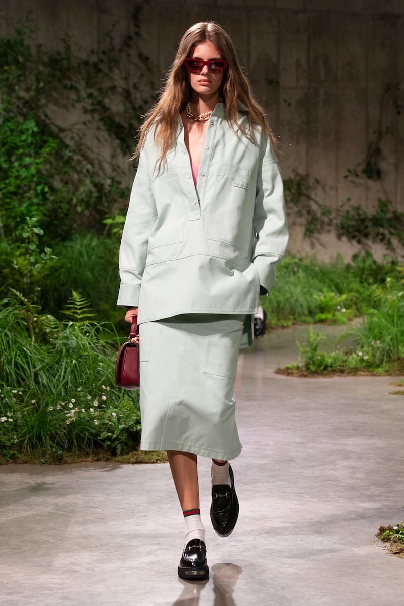 Gucci Cruise 25 Londra runway show full looks sabato highlight