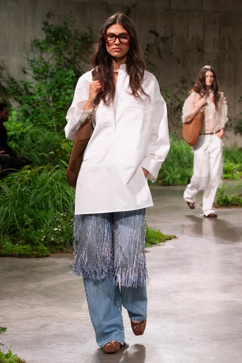 Gucci Cruise 25 Londra runway show full looks sabato highlight