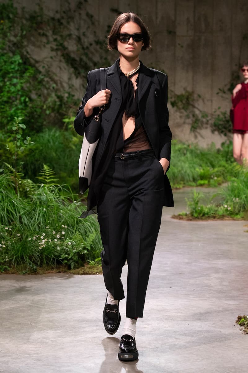 Gucci Cruise 25 Londra runway show full looks sabato highlight