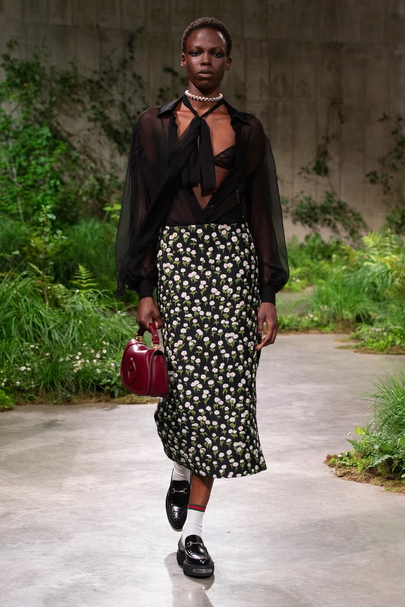 Gucci Cruise 25 Londra runway show full looks sabato highlight