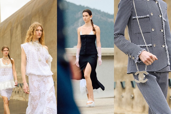 和 CHANEL 去一趟法國馬賽度假:斜紋軟呢泳衣、貝殼洋裝... 大秀中的夢幻海底世界!