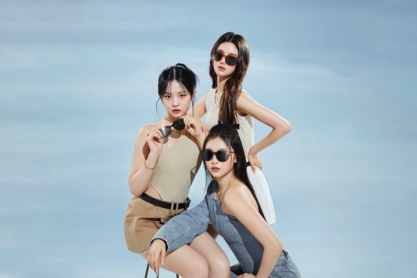 carin glasses korean brand taiwan store newjeans