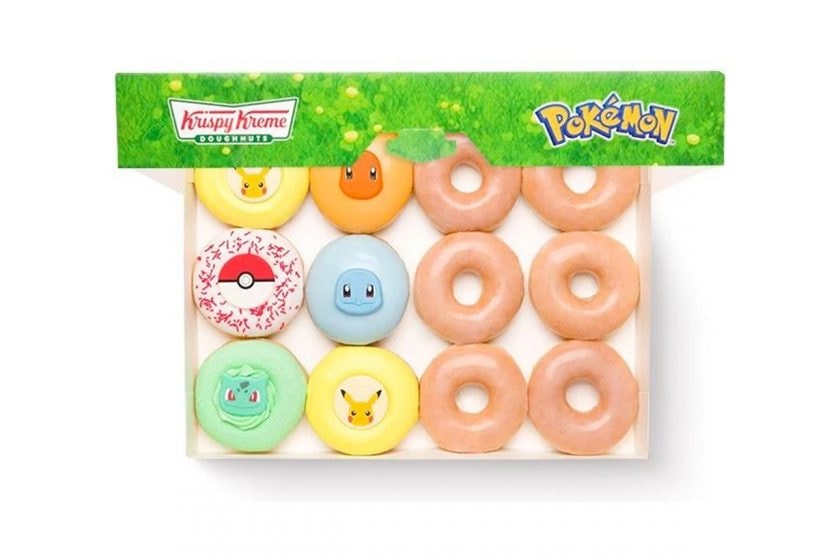 Krispy Kreme Pokémon donut limited flavor korea