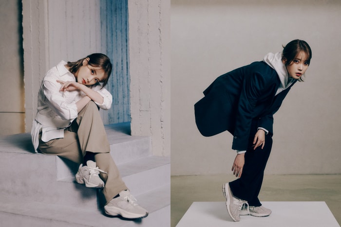 再次被偷心:粉絲們已瞄準 IU 腳上這兩雙全新 New Balance 灰色球鞋,低調而時髦!