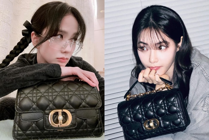 就是這款 Dior Jolie 手袋,讓 Jisoo、Haerin 和一眾女神也搶先用上!