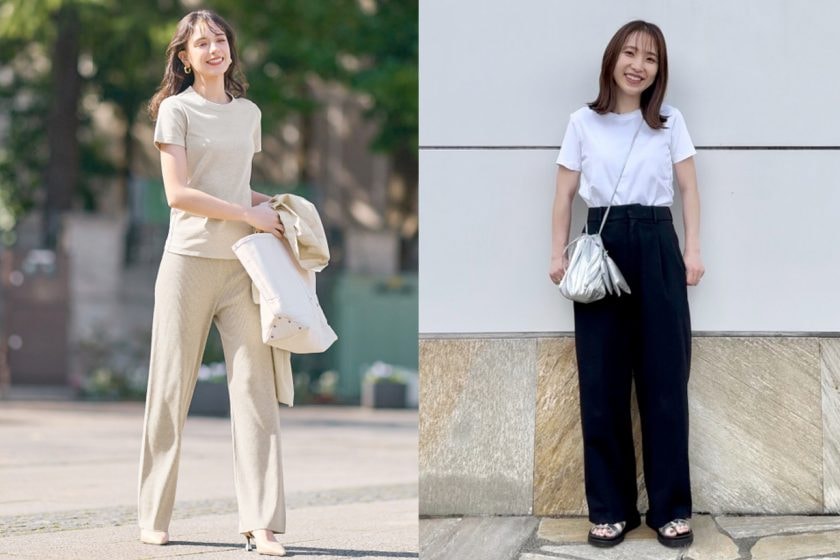 Uniqlo white t-shirt difference women how to pick compared summer
