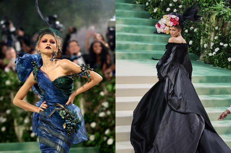 2024 Met Gala Zendaya 大驚喜:紅毯換 2 套造型已很厲害,沒想到禮服背後還有 John Galliano 彩蛋!