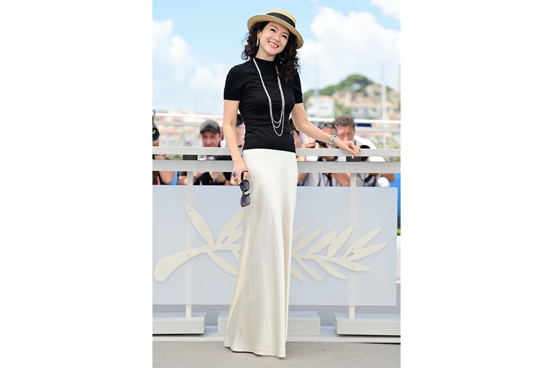 Zhang Ziyi cannes She's Got No Name red carpet gown movie
