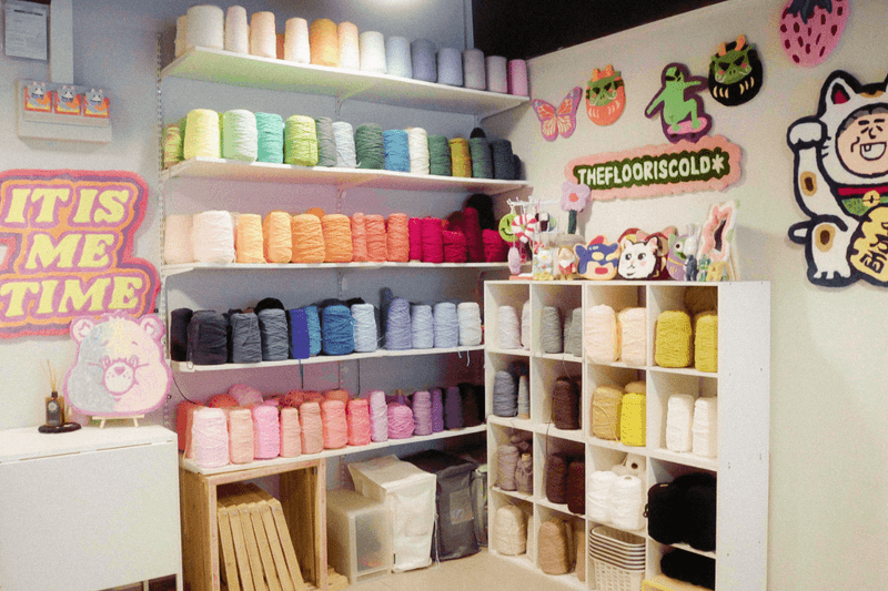 Popbee Circle 會員福利： 參加 THEFLOORISCOLD STUDIO Tufting 手作班