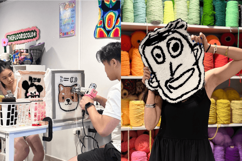 Popbee Circle 會員福利： 參加 THEFLOORISCOLD STUDIO Tufting 手作班