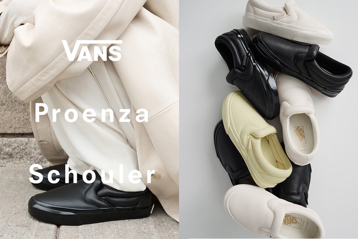 澎澎懶人鞋時髦度＋可愛滿分：Vans x 設計師品牌 Proenza Schouler 聯名悄悄登場！