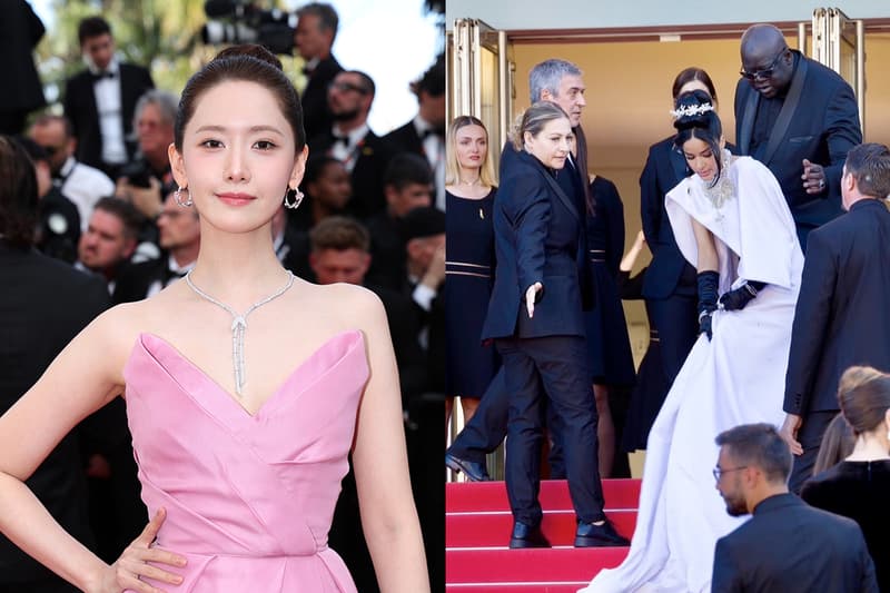 2024 坎城上的動手衝突:保全在紅毯上趕明星,Massiel、Kelly... 連潤娥也露出困擾的表情!