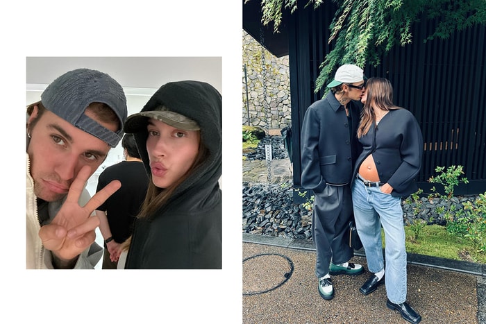 最帥孕婦造型:Justin Bieber 與 Hailey 現身日本村上隆展覽,還搭上當地公車!