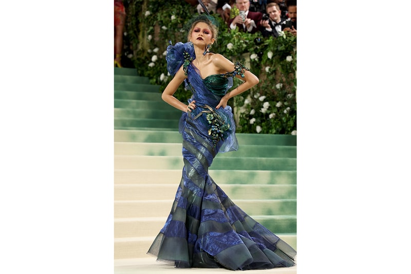 zendaya met gala 2024 red carpet john galliano dior margiela givenchy