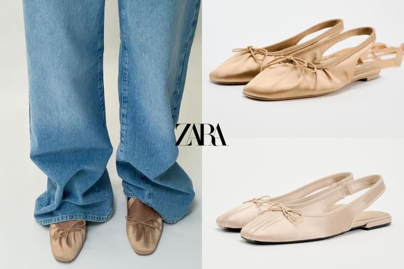 ZARA 芭蕾舞鞋,本季一次整理 12 雙超人氣款式!