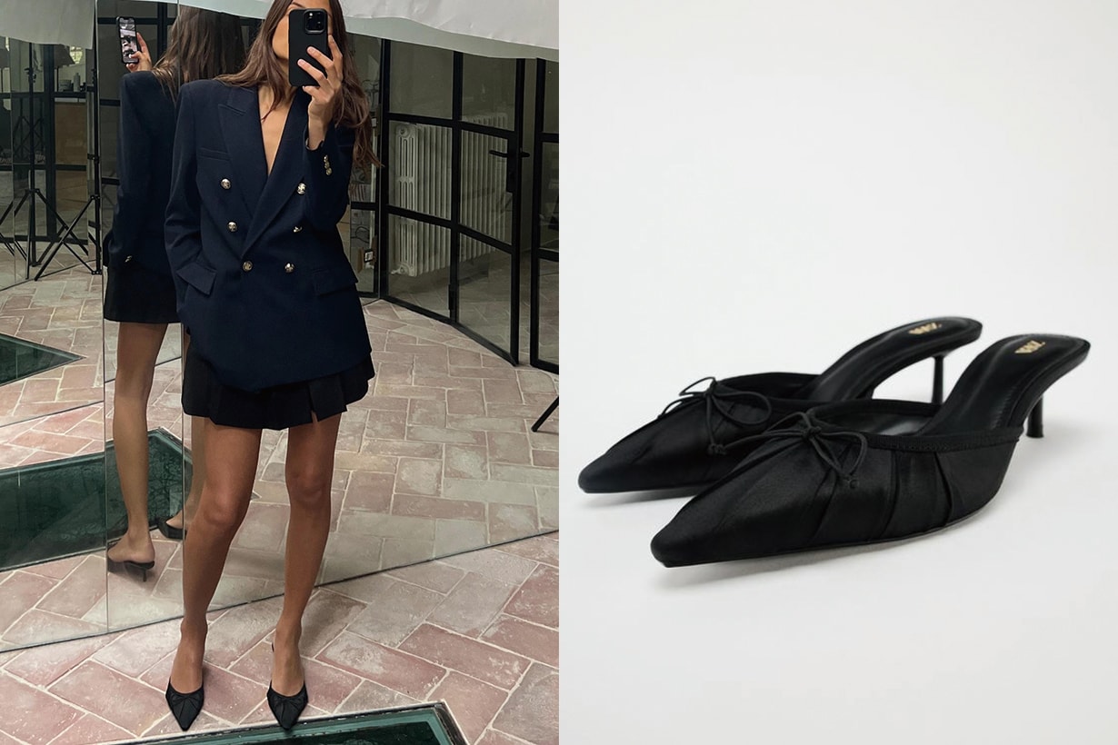 ganni、cos、maje、zara 春夏新品:綁帶涼鞋、芭蕾舞鞋、低跟穆勒,逛完很難全身而退!