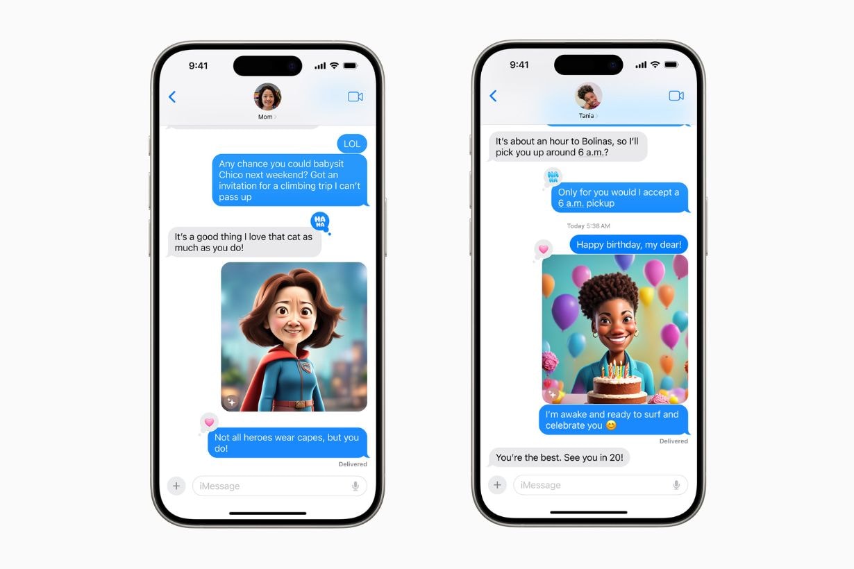 iOS18 新功能 7. 全新圖像創作功能 Image Playground