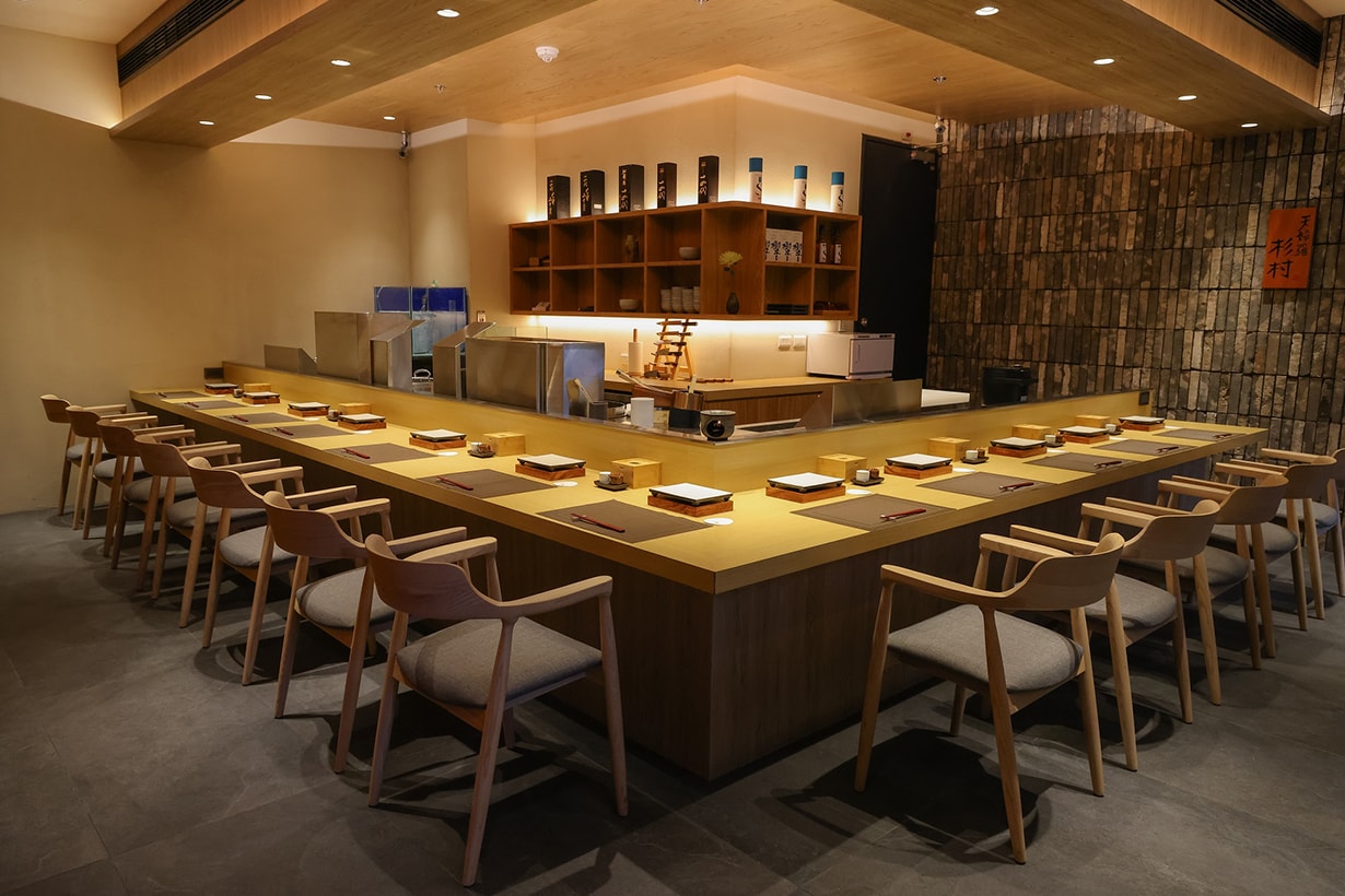 Membawa tempura Edomae asli Jepang ke Taipei 8 tempura sugimura taiwan baru dibuka Taipei Marriott Hotel