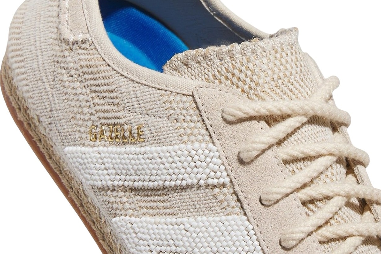 CLOT x adidas Gazelle Halo Ivory Collaboration release summer sneaker style