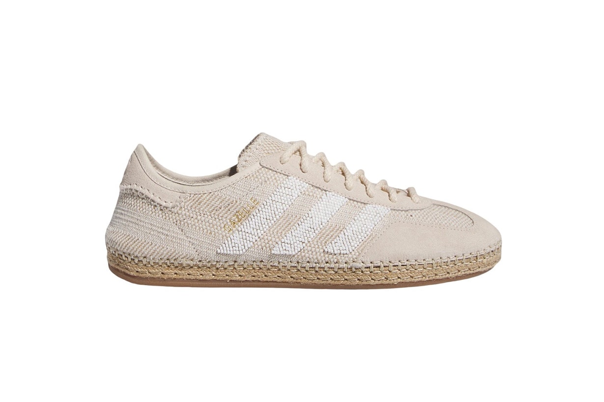 CLOT x adidas Gazelle Halo Ivory Collaboration release summer sneaker style