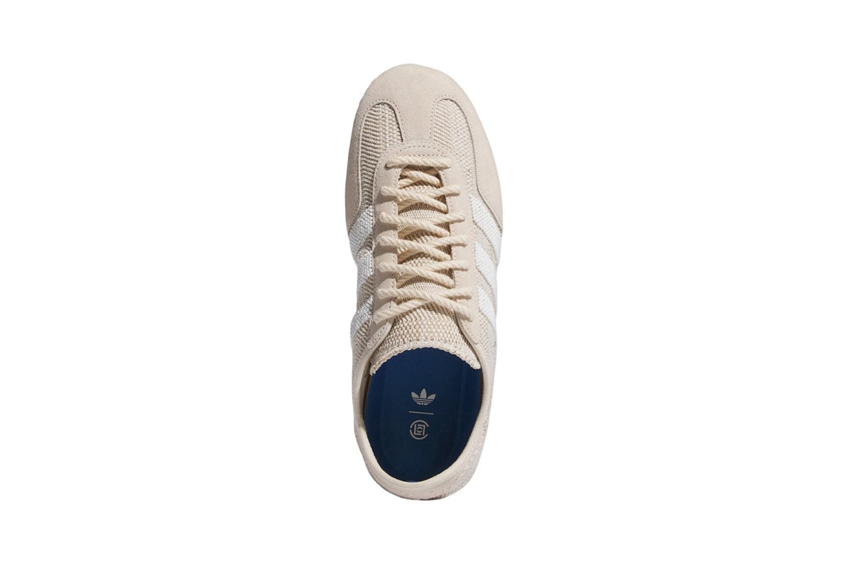 CLOT x adidas Gazelle Halo Ivory Collaboration release summer sneaker style