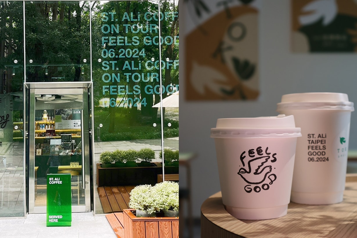 Kedai kopi populer di Melbourne, ST. ALi muncul di Taiwan 4 TOK x ST. Pop-up ALi Taiwan Taipei Garden City terbuka